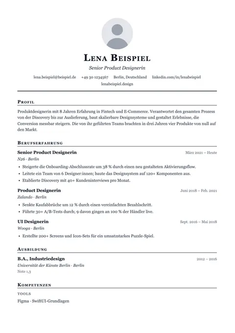 Scholar Lebenslauf-Vorlage Vorschau